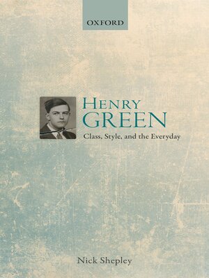 cover image of Henry Green